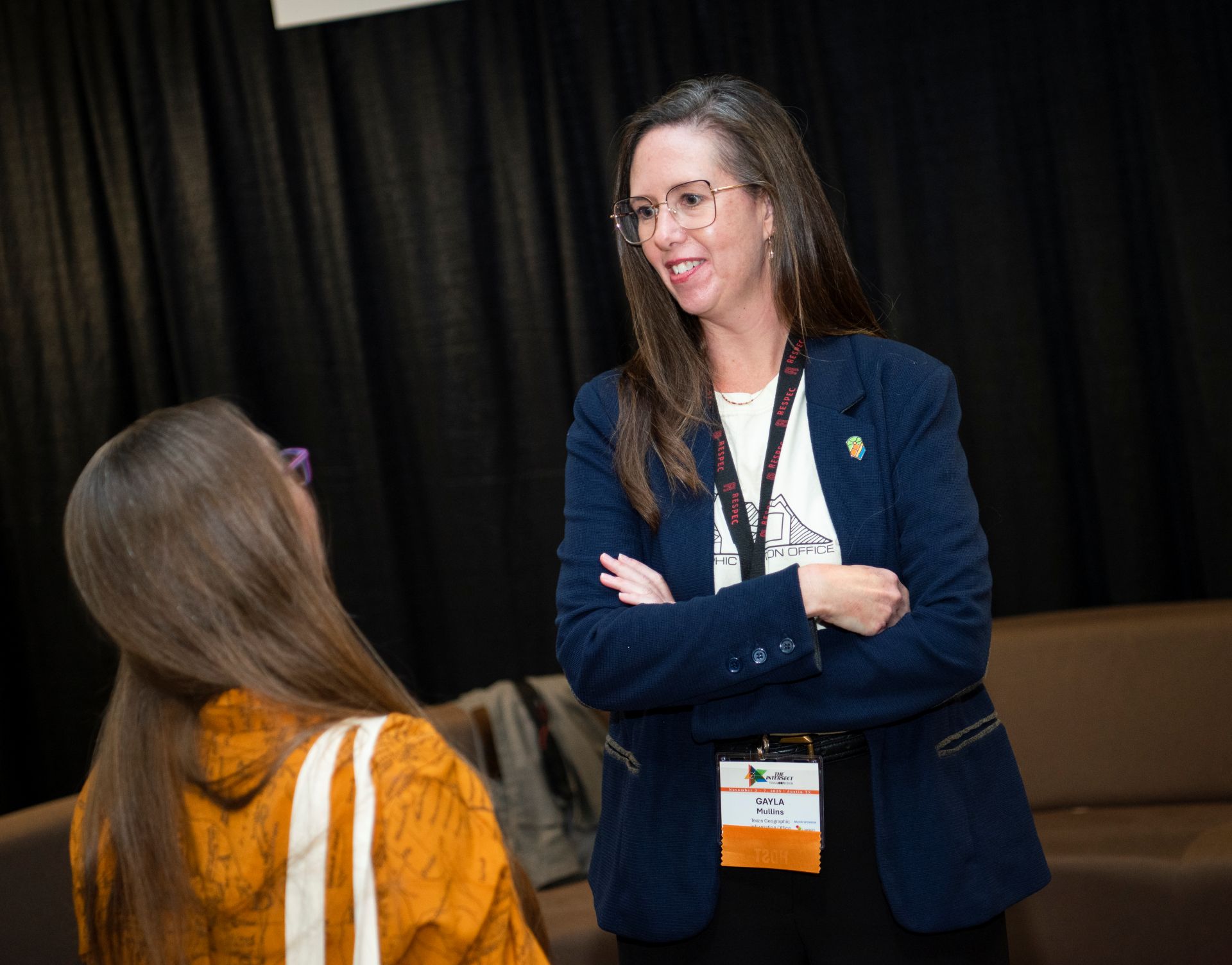 Gayla at the GIS Forum