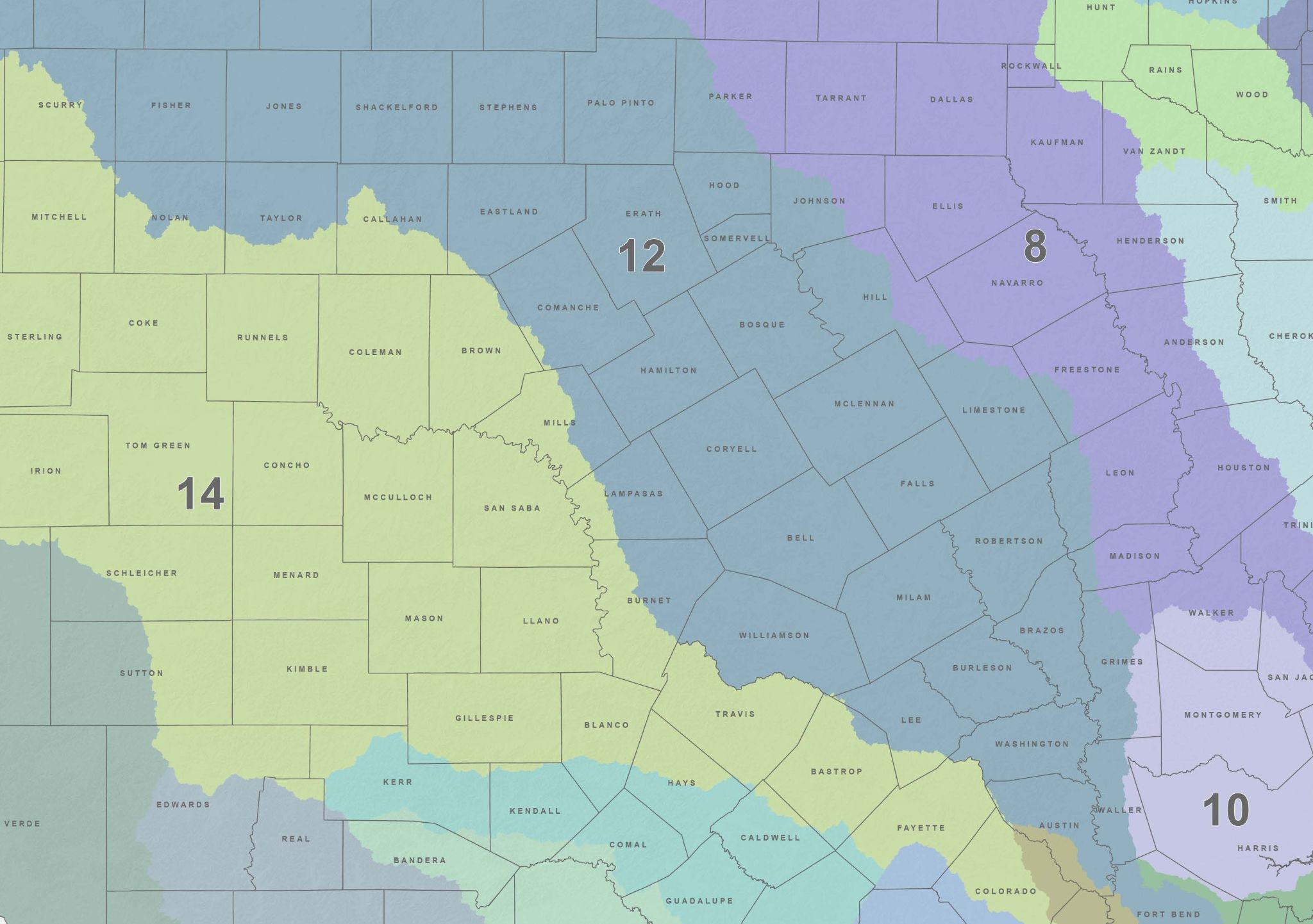Major river basin 